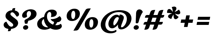Eskorte Latin Extrabold Italic Font OTHER CHARS
