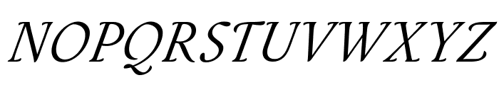 Estratto Var Italic Font UPPERCASE