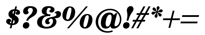 Etna Bold Italic Font OTHER CHARS