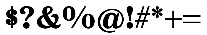 Etna Condensed Bold Font OTHER CHARS