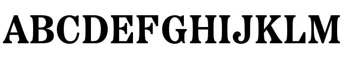 Etna Condensed Bold Font UPPERCASE