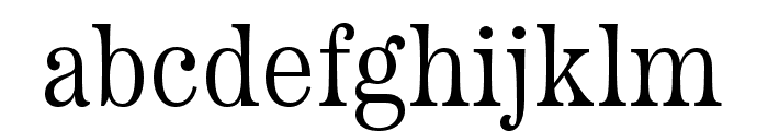 Etna Condensed Light Font LOWERCASE
