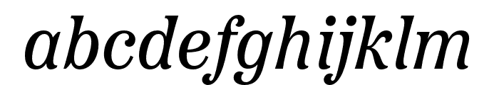Etna Italic Font LOWERCASE
