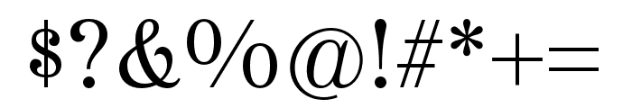 Etna Light Italic Font OTHER CHARS