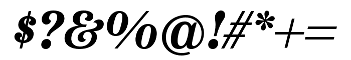Etna Semibold Italic Font OTHER CHARS
