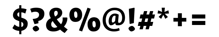 Expo Sans Pro Bold Font OTHER CHARS