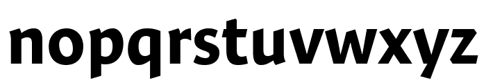 Expo Sans Pro Bold Font LOWERCASE