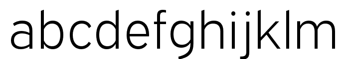 Expressway Light Font LOWERCASE