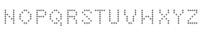 FIG Serif Font UPPERCASE