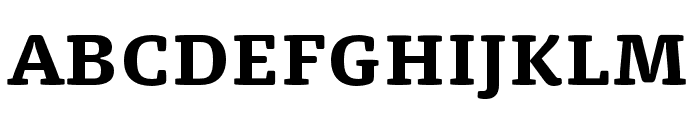 FP Dancer Serif Black Font UPPERCASE