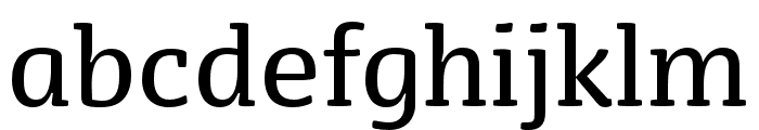 FP Dancer Serif Book Font LOWERCASE