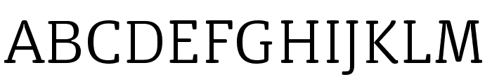 FP Dancer Serif Light Font UPPERCASE