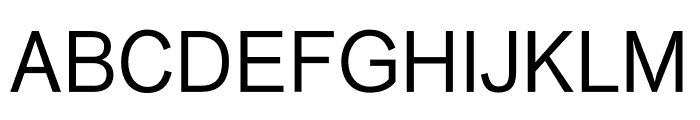 FZHei B01 GB18030 Regular Font UPPERCASE