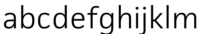 Facit Light Font LOWERCASE