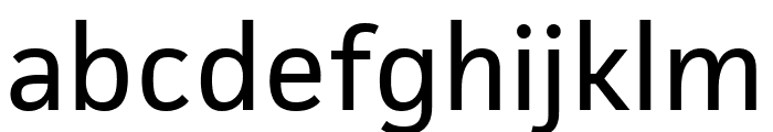Facit Regular Font LOWERCASE