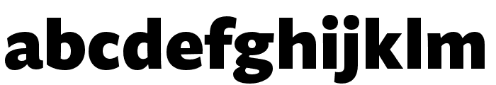 Fagun Black Font LOWERCASE