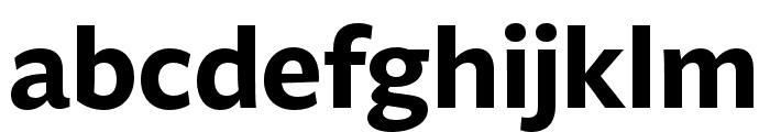 Fagun Bold Font LOWERCASE