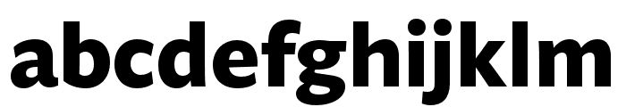 Fagun ExtraBold Font LOWERCASE