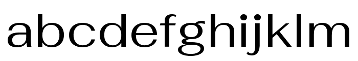 Fahkwang Regular Font LOWERCASE