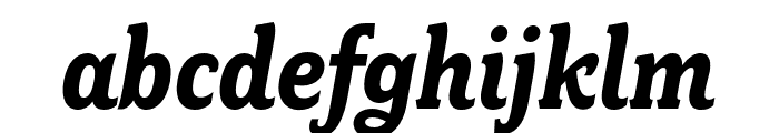 Fairplex Narrow OT Bold Italic Font LOWERCASE