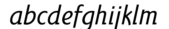 Fairway LightI talic Font LOWERCASE