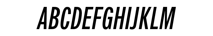 Fairweather Bold Italic Font UPPERCASE