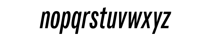 Fairweather Bold Italic Font LOWERCASE