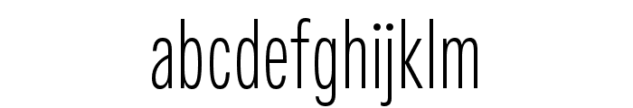 Fairweather Light Font LOWERCASE