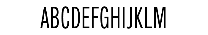 Fairweather Regular Font UPPERCASE