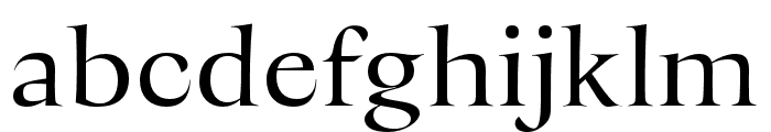 Fang Roman Font LOWERCASE