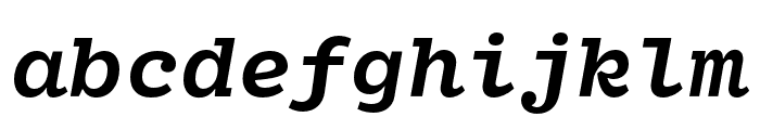 Fantabular MVB Medium Italic Font LOWERCASE