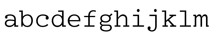 Fantabular MVB Regular Font LOWERCASE
