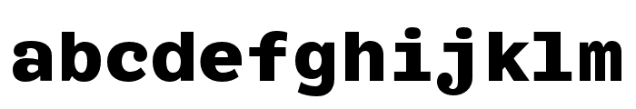 Fantabular Sans MVB Bold Font LOWERCASE