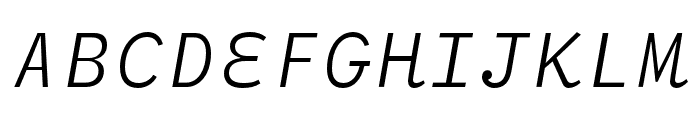 Fantabular Sans MVB Italic Font UPPERCASE