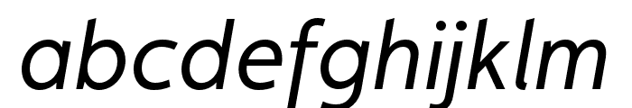 Faricy New Italic Font LOWERCASE