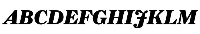 Farnham Display Black Italic Font UPPERCASE
