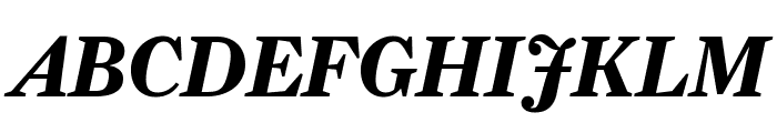 Farnham Display Bold Italic Font UPPERCASE