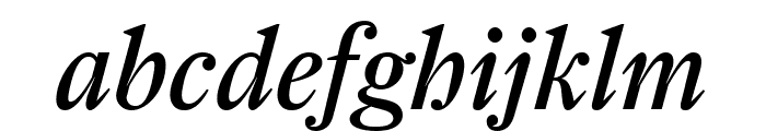 Farnham Display Italic Font LOWERCASE