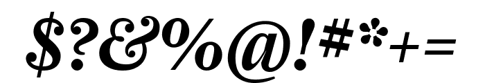 Farnham Display Medium Italic Font OTHER CHARS
