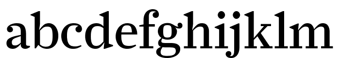 Farnham Display Regular Font LOWERCASE