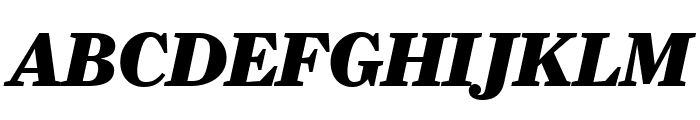 Farnham Headline Black Italic Font UPPERCASE
