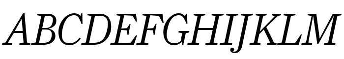 Farnham Headline Light Italic Font UPPERCASE