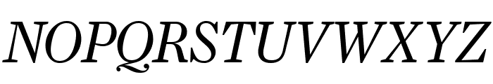 Farnham Headline Semi Light Italic Font UPPERCASE
