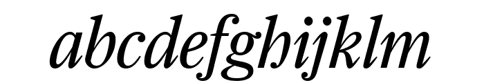 Farnham Headline Semi Light Italic Font LOWERCASE