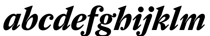 Farnham Text Bold Italic Font LOWERCASE