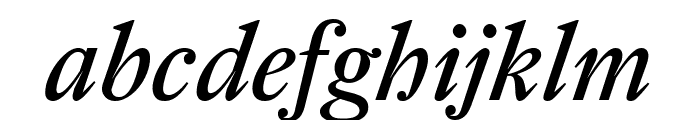 Farnham Text Italic Font LOWERCASE