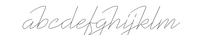 Fastpen 0.5 Mm Font LOWERCASE