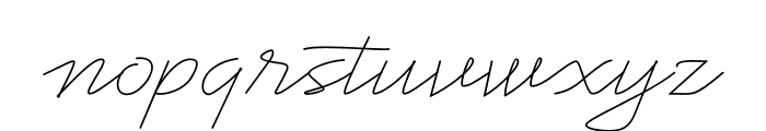 Fastpen 1 Mm Font LOWERCASE