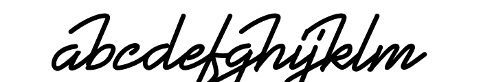 Fastpen 4 Mm Font LOWERCASE