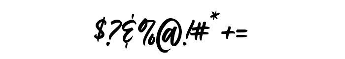 Fave Script Bold Pro Font OTHER CHARS
